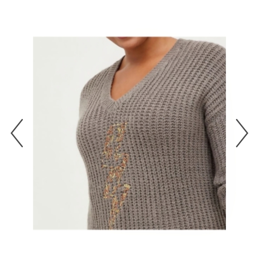 Torrid women's size 2 sweater - Picture 3 of 8
